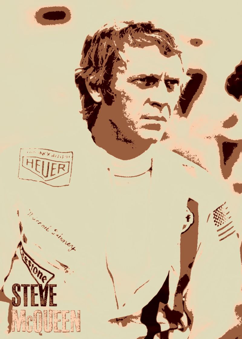 Steve McQueen in Le Mans